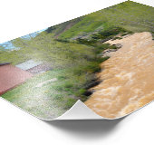 Animas River in Silverton, Colorado Fotodruck (Ecke)
