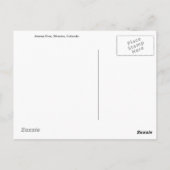 Animas River, Silverton, Colorado Postkarte (Rückseite)