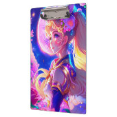 Animated Ai Generated Girl Klemmbrett (Links)