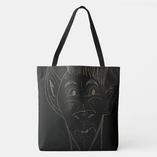 Animated Cartoon Large Tote Bag Tasche (Vorderseite)