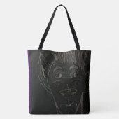 Animated Cartoon Large Tote Bag Tasche (Rückseite)