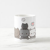 Animated Cat Tasse - niedlich Katzengeschenk - Tas (Mittel)