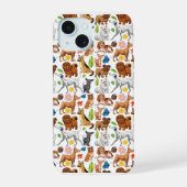 Animated Dogs Phone Case iPhone 15 Hülle (Rückseite)