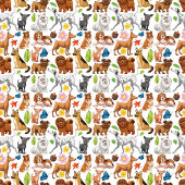 Animated Dogs Phone Case iPhone 15 Hülle