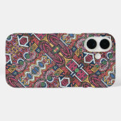 Animated-Modern Geometric Pattern Case-Mate iPhone Hülle (Rückseite (Horizontal))