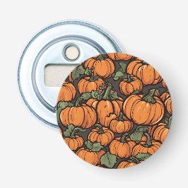 Animated Niedlich Pumpkin Minimalistischen Fall Ha Flaschenöffner