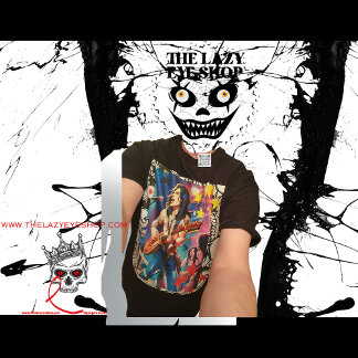 Animated Rocker Design Men-T-Shirt T-Shirt