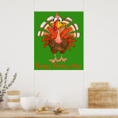 Animated Turkey Poster (Küche)