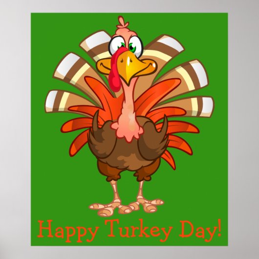 Animated Turkey Poster (Vorne)