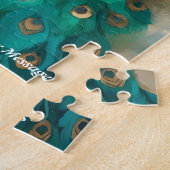 Animation Boho Pfau Puzzle (Seite)