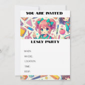 Animationsstudent Einladung (Rückseite)