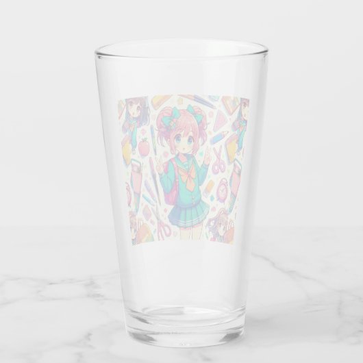 Animationsstudent Glas (Rückseite)