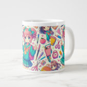 Animationsstudent Jumbo-Tasse (Vorderseite Rechts)