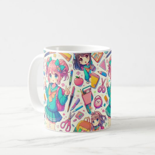 Animationsstudent Kaffeetasse (Vorderseite Links)