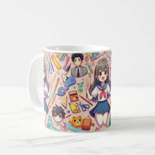 Animationsstudent Kaffeetasse (Vorderseite Links)
