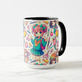 Animationsstudent Tasse (VorderseiteRechts)