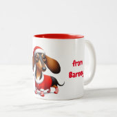 ANIMATISIERTE DACKEL Tasse (VorderseiteRechts)