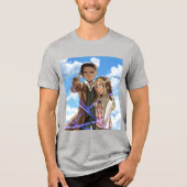 ANIMATISIERUNG Tri-Blend SHIRT (Vorderseite)