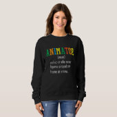 Animator-Beschreib Sweatshirt (Vorne ganz)