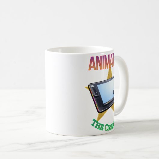 Animator - The Creator Coffee Mug Kaffeetasse (VorderseiteRechts)