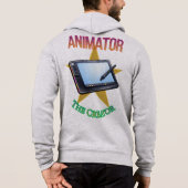 Animator - The Creator Men's Zip Hoodie (Rückseite)