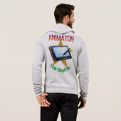 Animator - The Creator Men's Zip Hoodie (Schwarz voll)