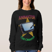 Animator - The Creator Women's Dark Sweatshirt (Vorderseite)