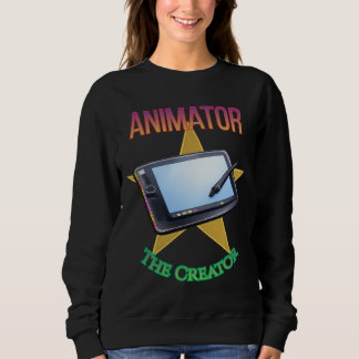 Animator - The Creator Women's Dark Sweatshirt
