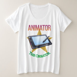 Animator - The Creator Women's Plus Size T-Shirt