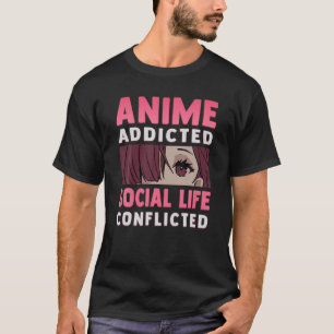 Anime Addicted - Gesellschaftskonflikt - Otaku und T-Shirt