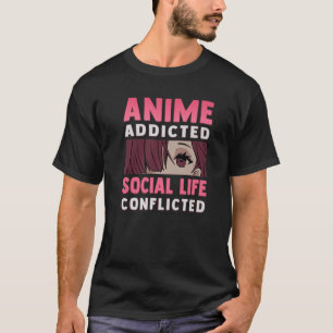 Anime Addicted - Gesellschaftskonflikt - Otaku und T-Shirt