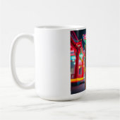 Anime Akita Kaffeetasse (Links)