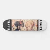 Anime Angel Devil Deck, Room Wall Art Skateboard (Horizontal)