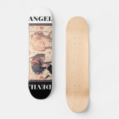 Anime Angel Devil Deck, Room Wall Art Skateboard (Vorderseite)