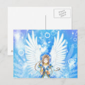 Anime Angel Postcard Postkarte (Vorne/Hinten)