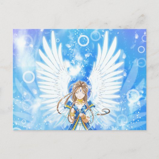 Anime Angel Postcard Postkarte (Vorderseite)