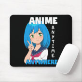 Anime Anytime Anywhere Anime Girl Mousepad (Mit Mouse)