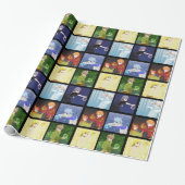 Anime-Art-Element-Packpapier Geschenkpapier (Ungerollt)