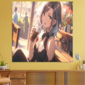Anime Art. Leinwanddruck (Insitu (Wohnzimmer))