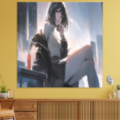 Anime Art. Leinwanddruck (Insitu (Wohnzimmer))