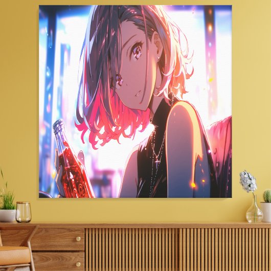 Anime Art. Leinwanddruck (Insitu (Wohnzimmer))
