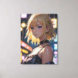 Anime Art. Leinwanddruck