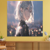 Anime Art. Leinwanddruck (Insitu (Wohnzimmer))