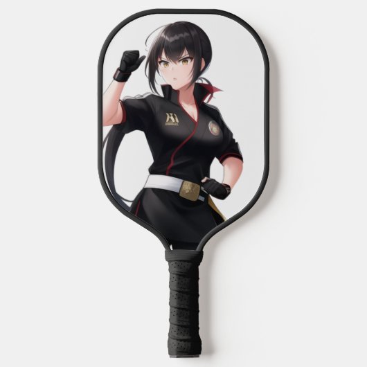 Anime Art Pickleball Schläger (Vorderseite)