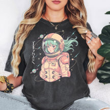 Anime-Astronautin-Mädchen-Weltraum-Explorerin-Desi