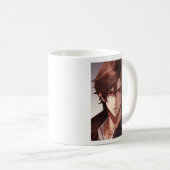 "Anime Attitude Vibes Kaffeetasse (VorderseiteRechts)