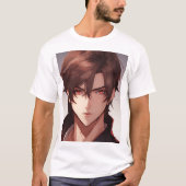 "Anime Attitude Vibes T - Shirt (Vorderseite)