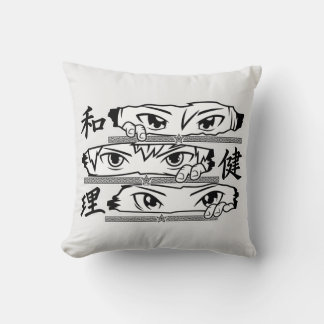 Anime-Augen Kissen
