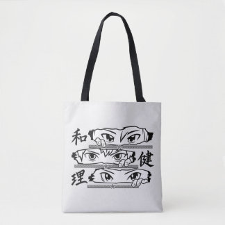 Anime-Augen Tasche