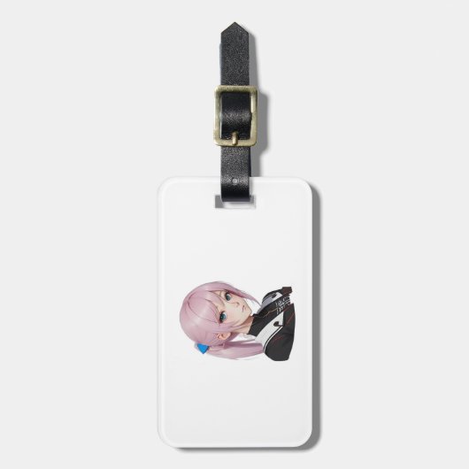 Anime Aura Gepäckanhänger (Vorderseite vertikal)
